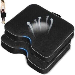 FASTMOMENT 2 Pcs Stadium Seat Cushions - Outdoor Seat Cushions for Bleachers